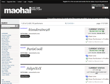 Tablet Screenshot of maohai.com